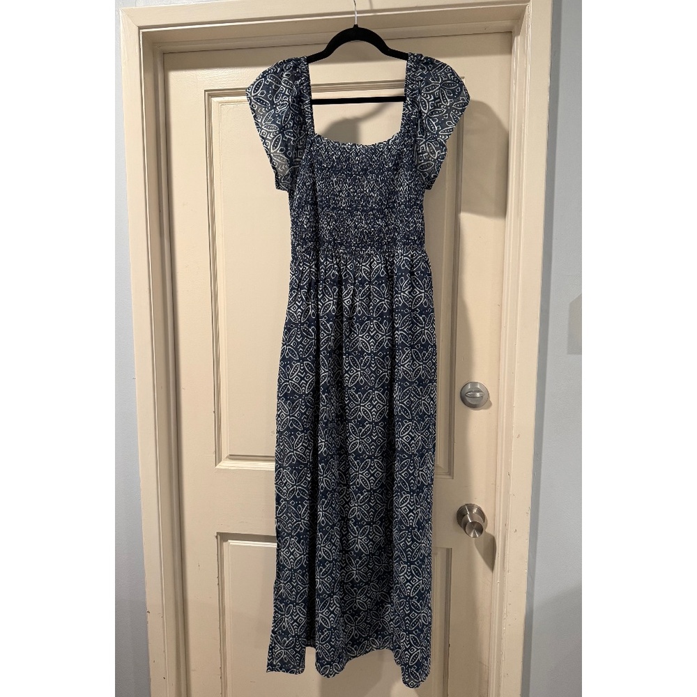 MELISSA NEPTON Demi Maxi Dress In Navy